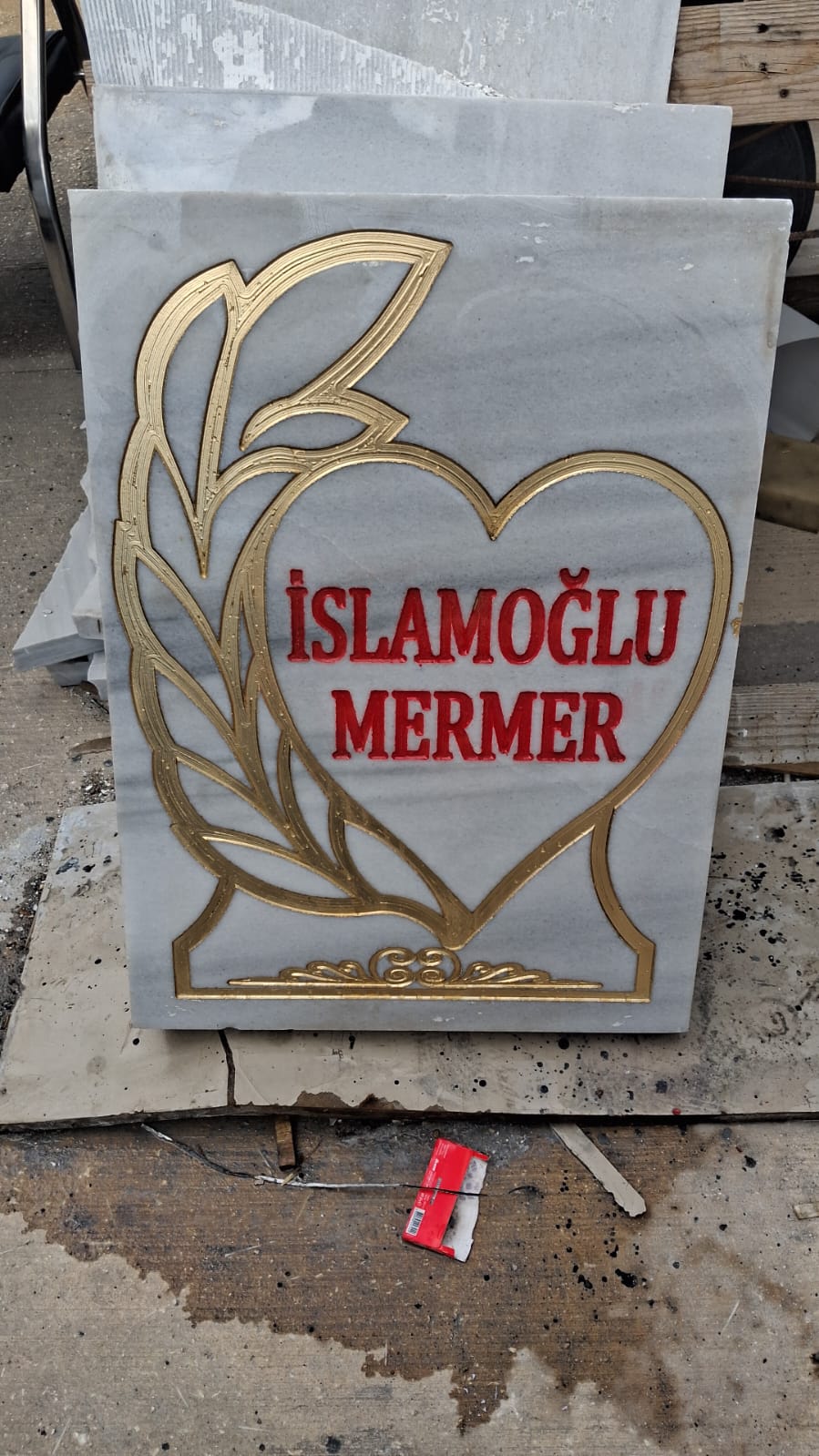 Mermer Yazı Görsel İşleme